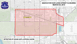 Street Closures Map (click to view larger)